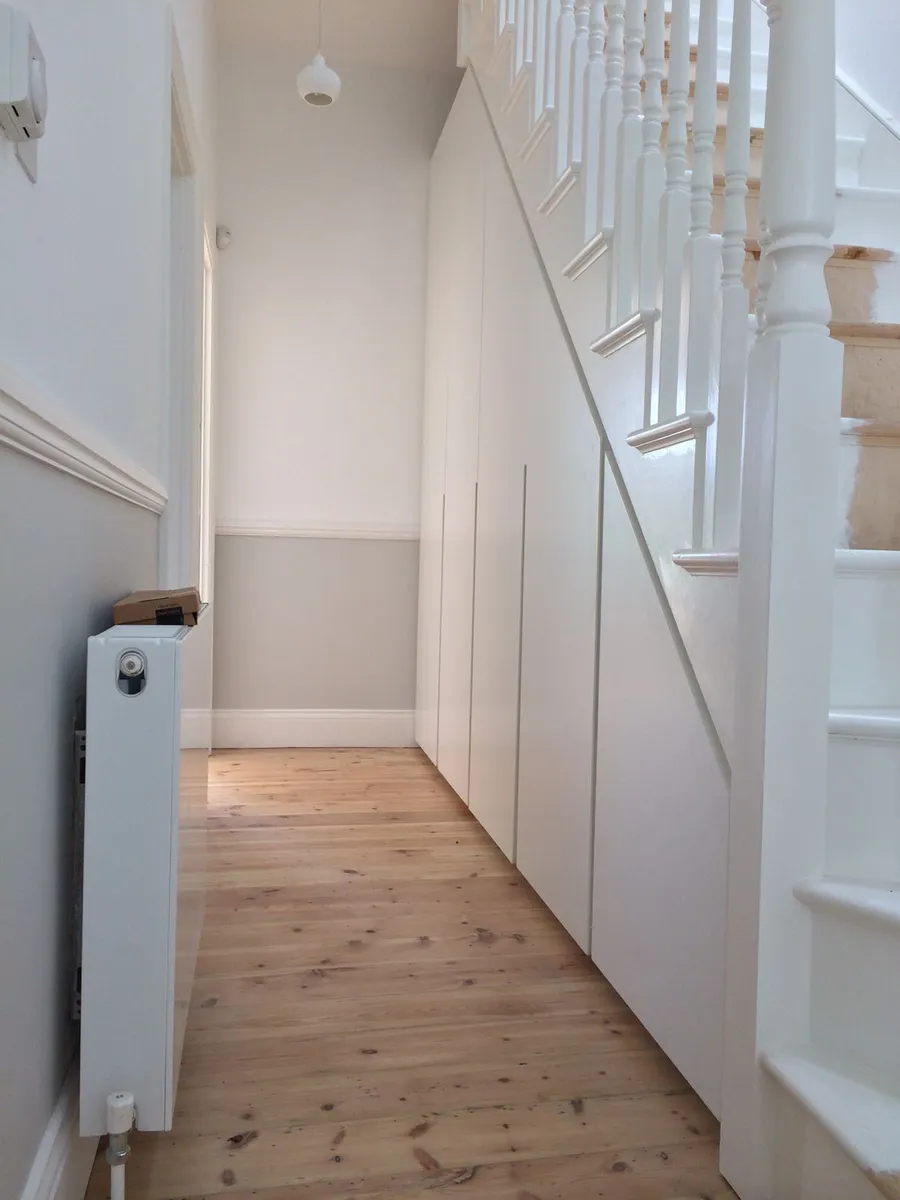 Under stairs storage