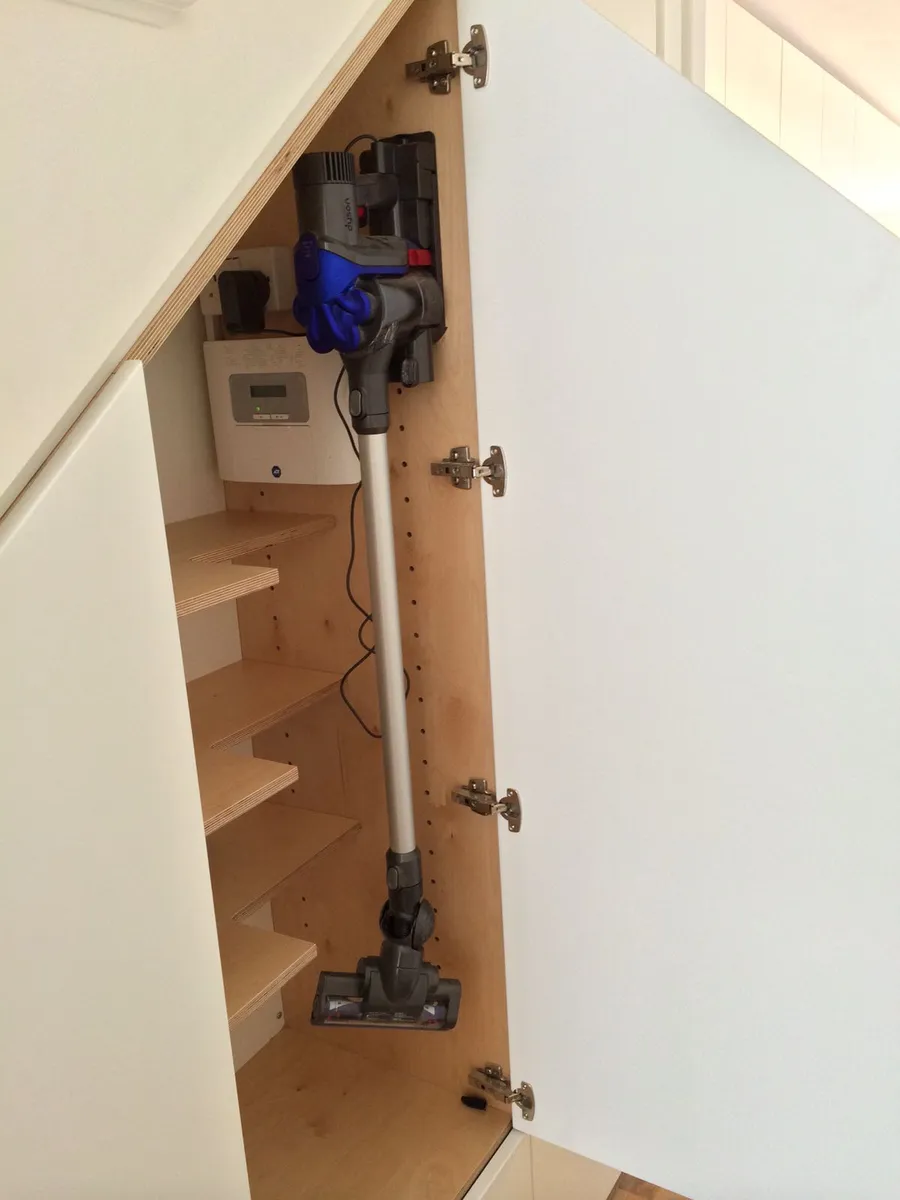 Under stairs storage