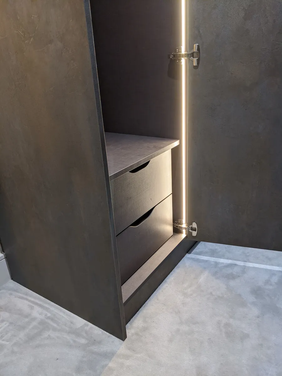Walk-in wardrobe