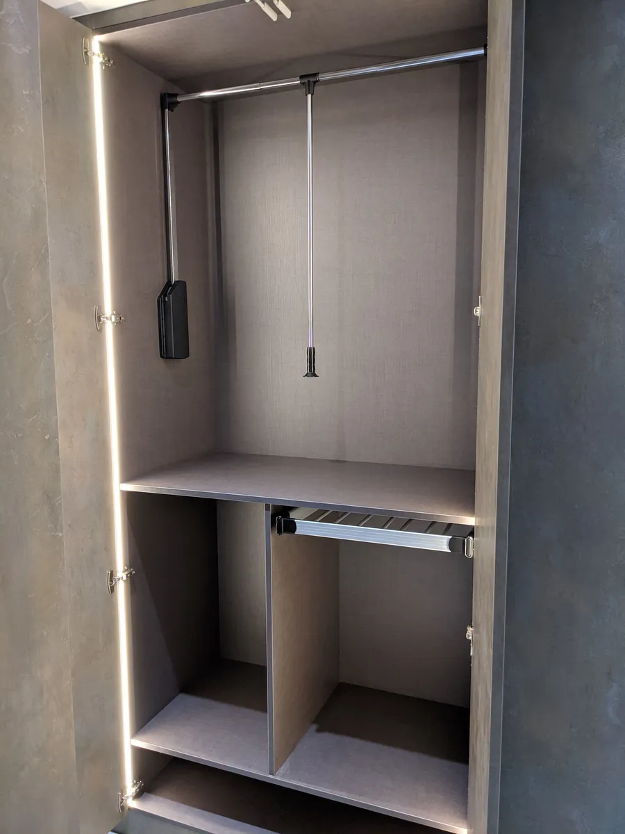 Walk-in wardrobe