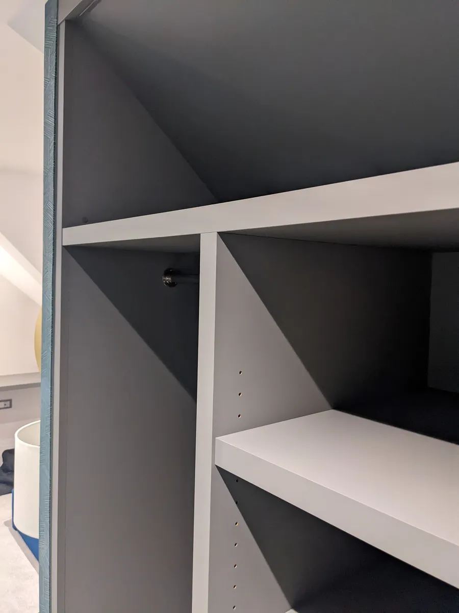 Walk-in wardrobe