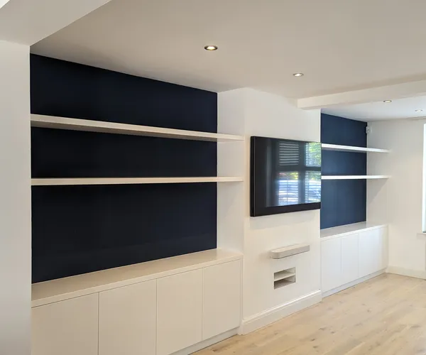 Alcove units & shelves, Surrey