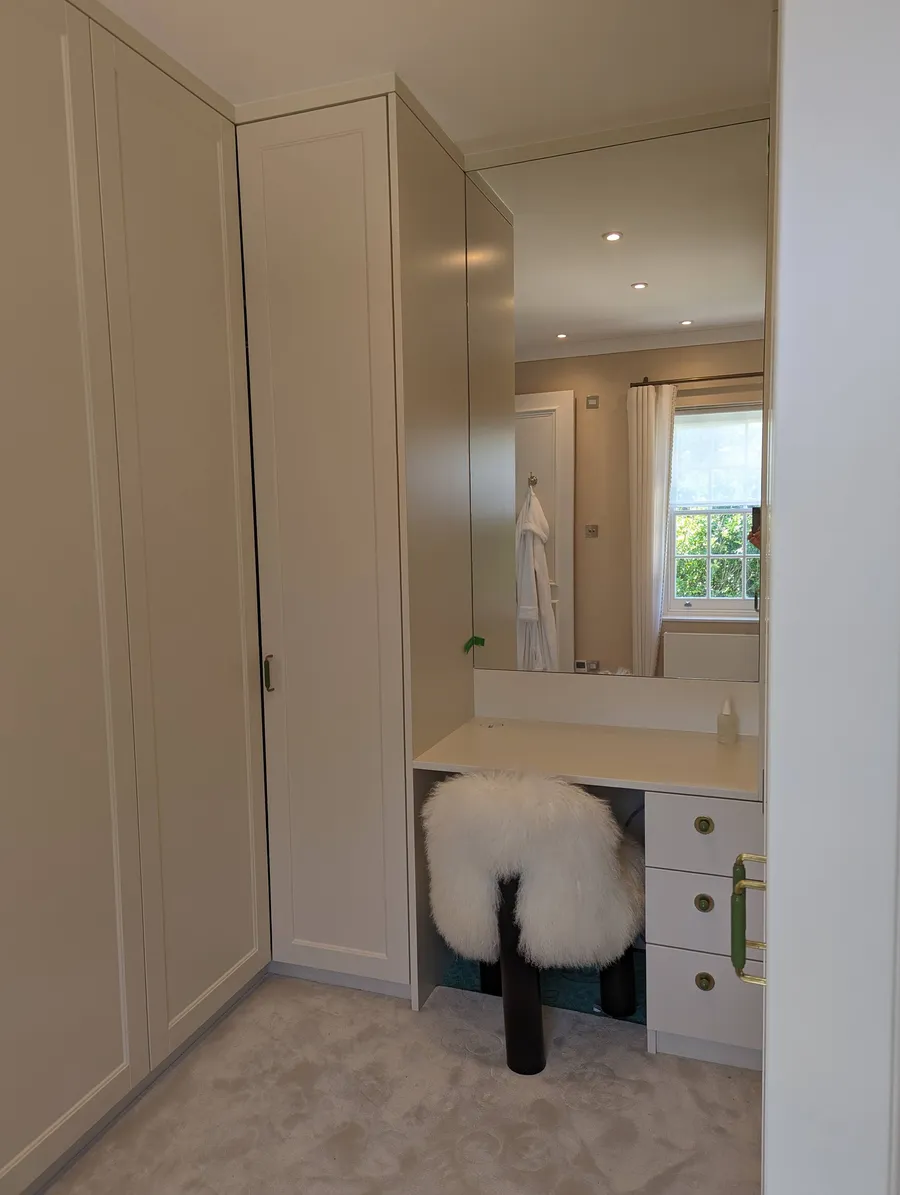Walk-in wardrobe
