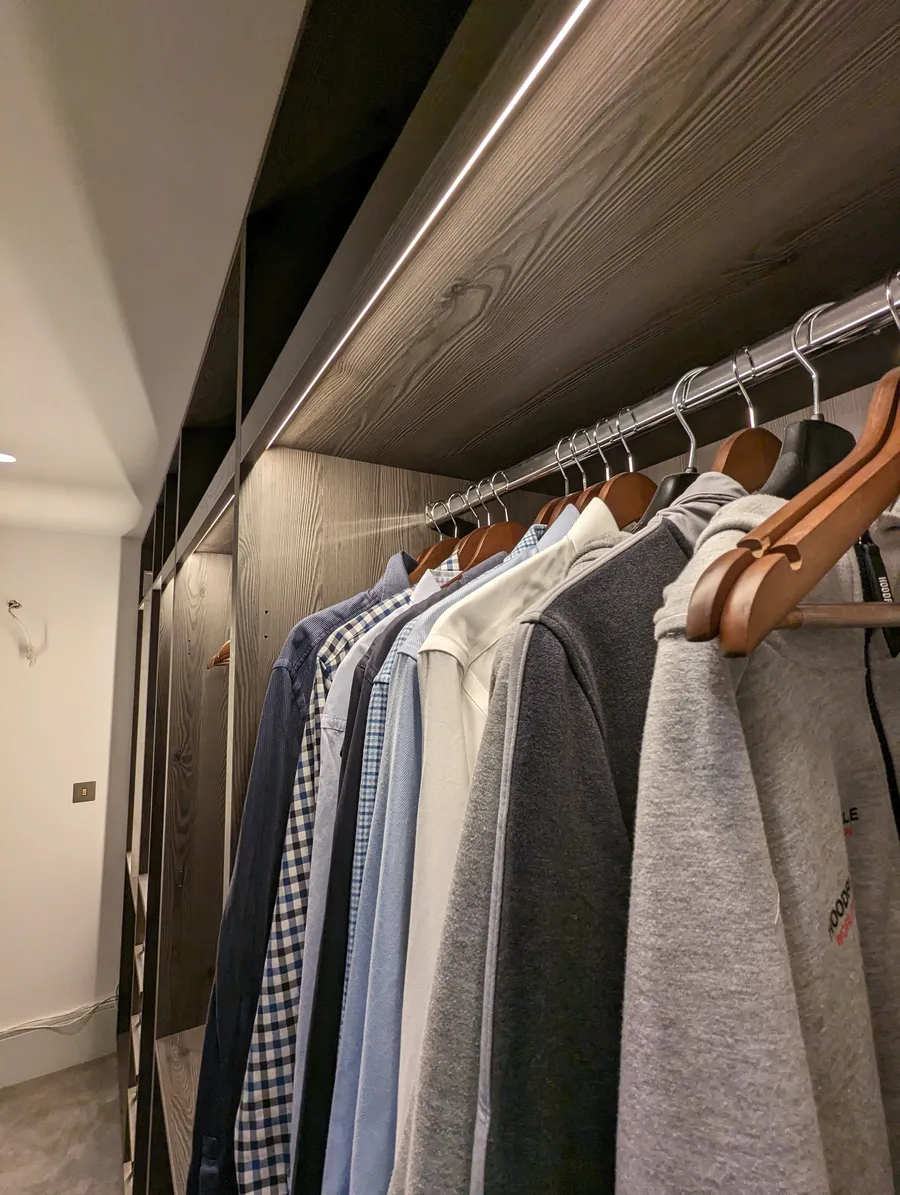 Walk-in wardrobe