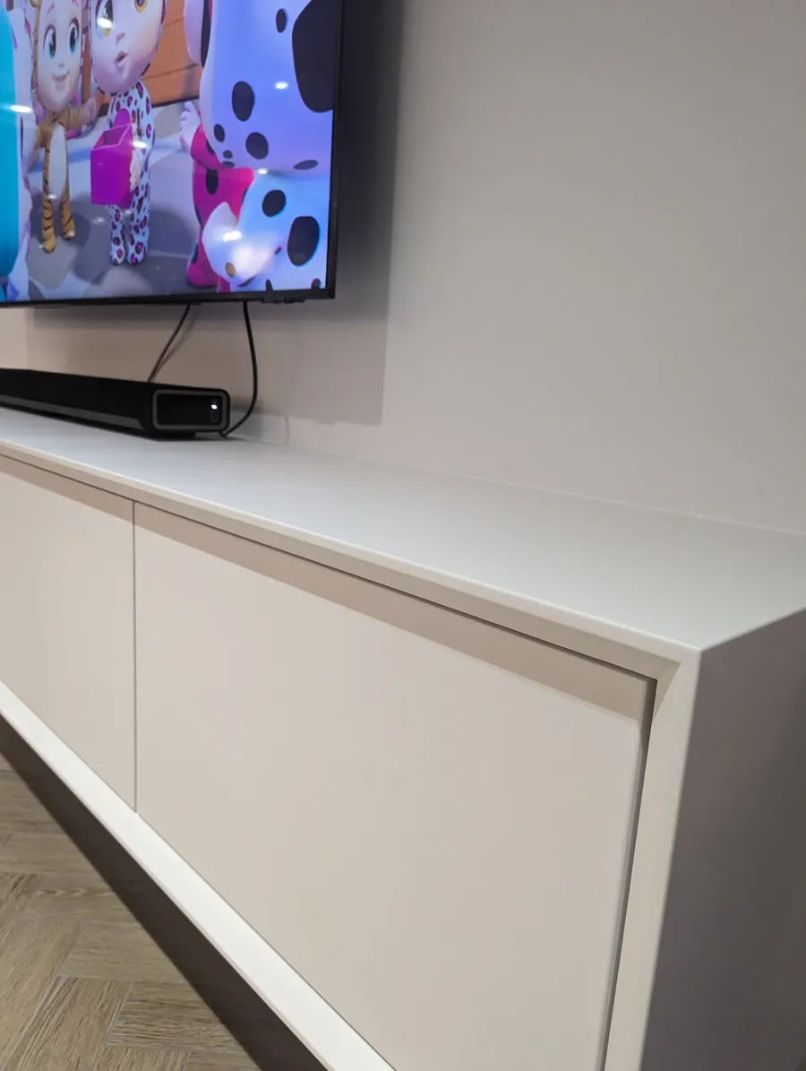 Floating TV console