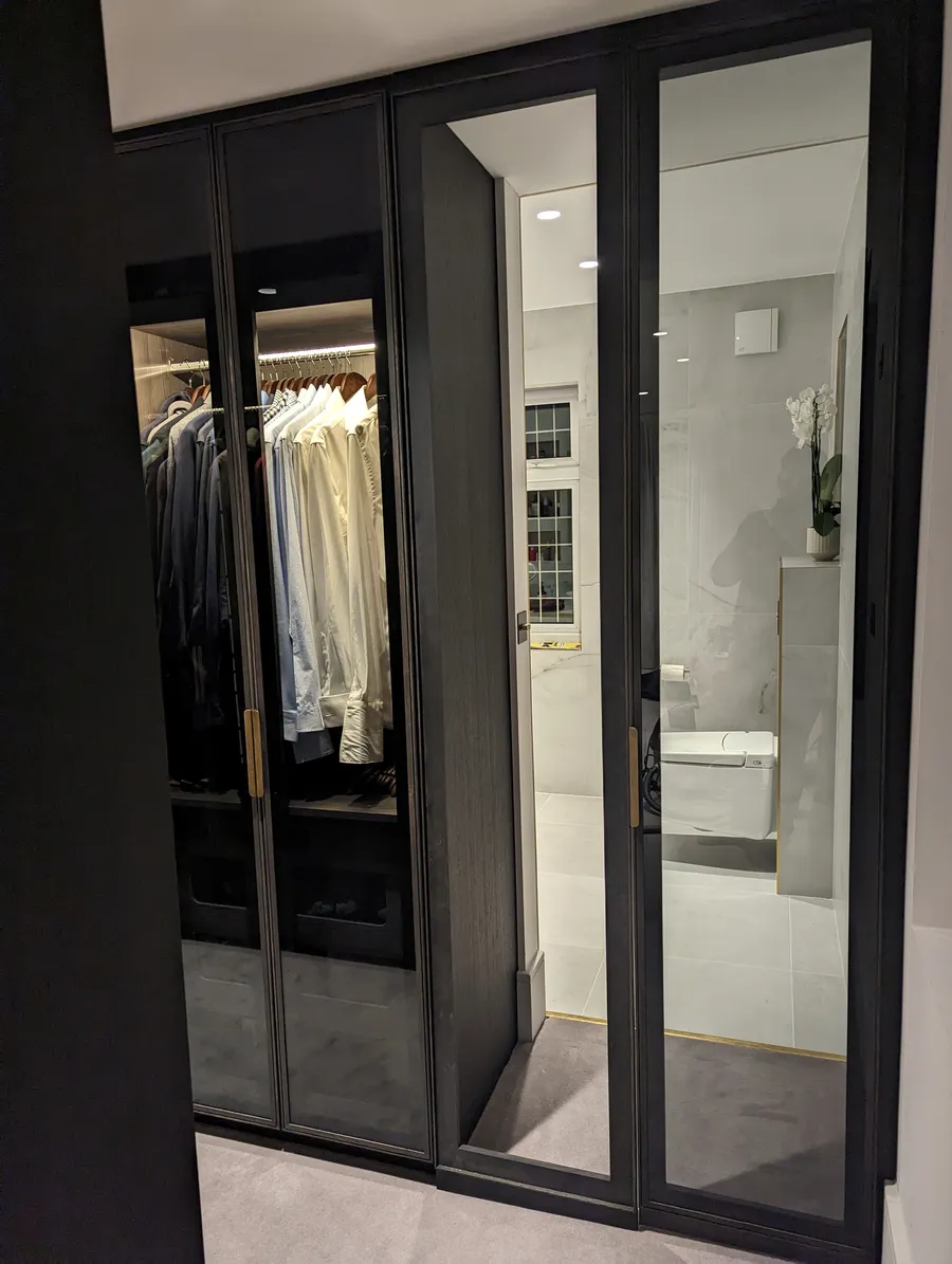 Walk-in wardrobe