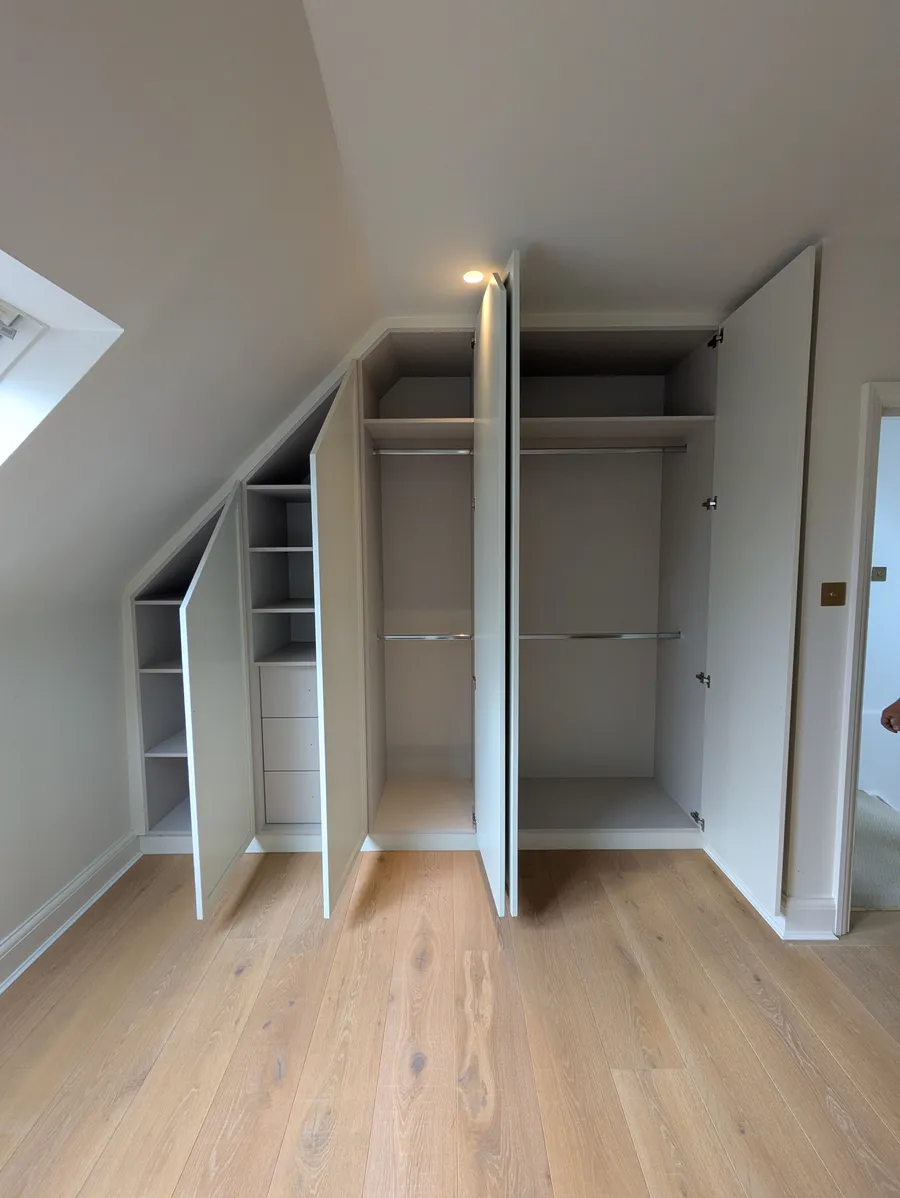Loft wardrobe