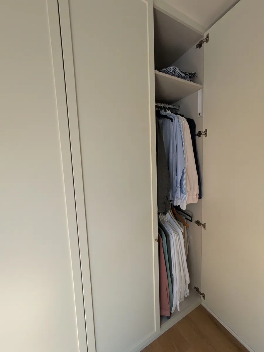 Loft wardrobe