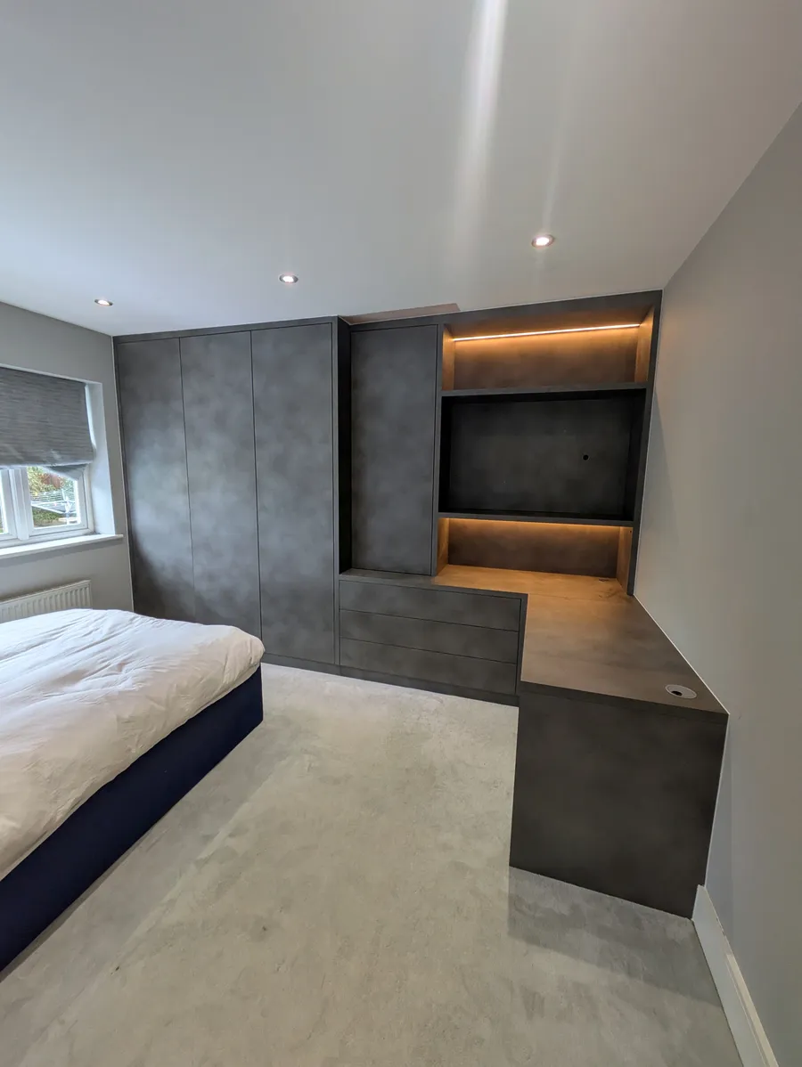 Study & bedroom wardrobe