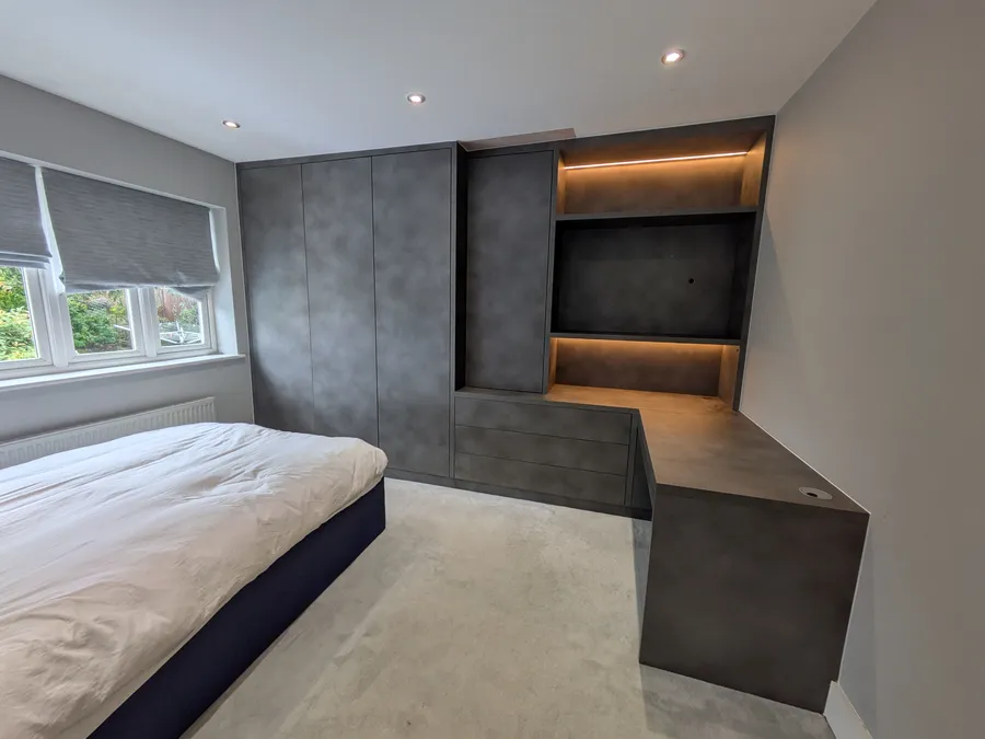 Study & bedroom wardrobe