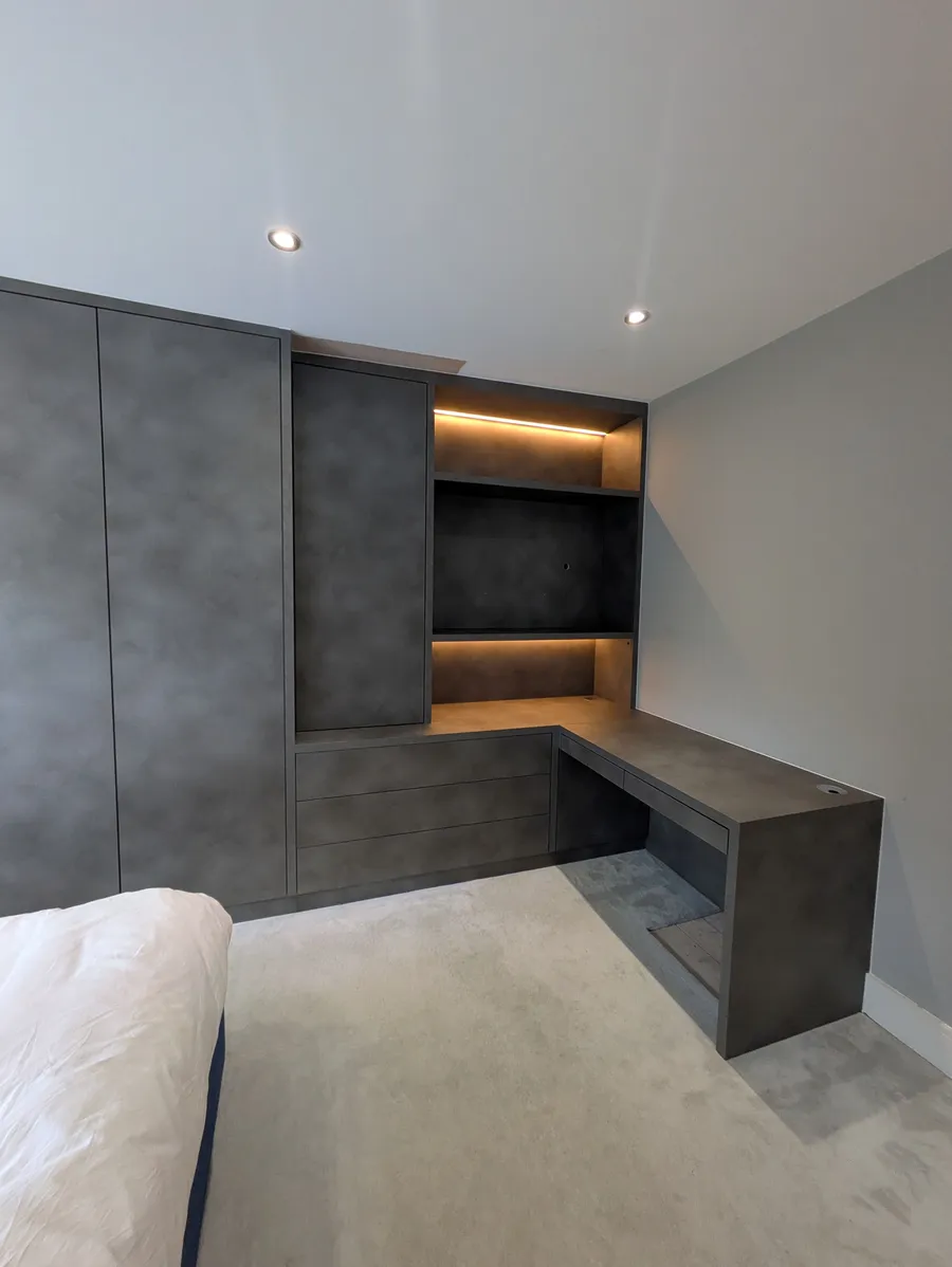 Study & bedroom wardrobe