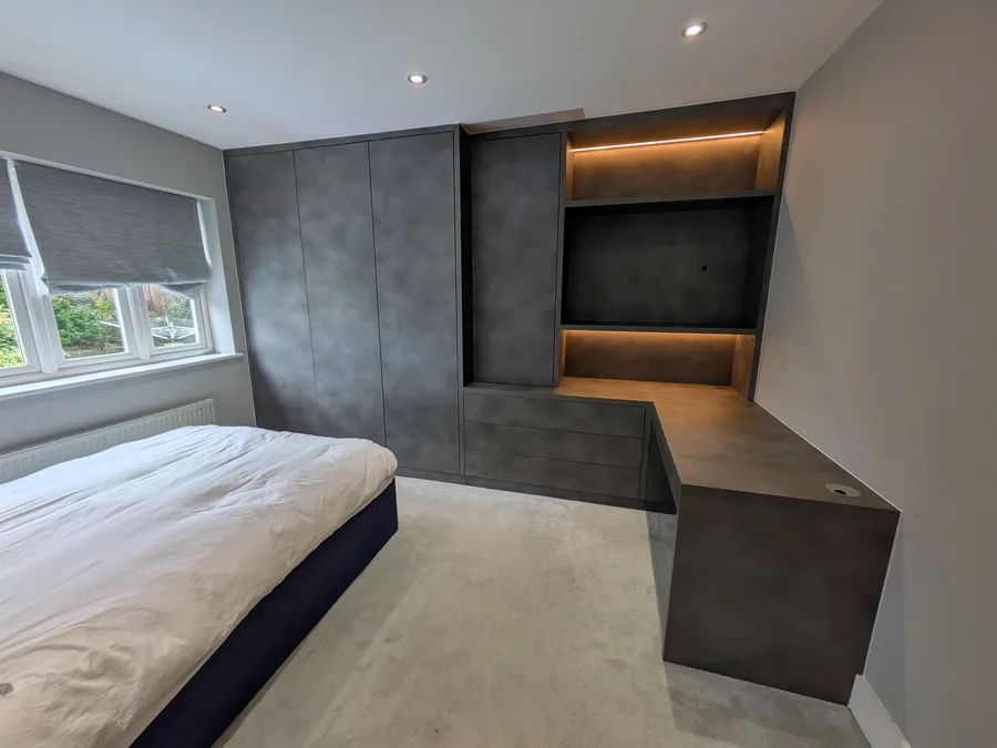 Study & bedroom wardrobe