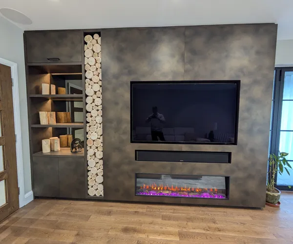 Media Unit & fireplace, Edgware
