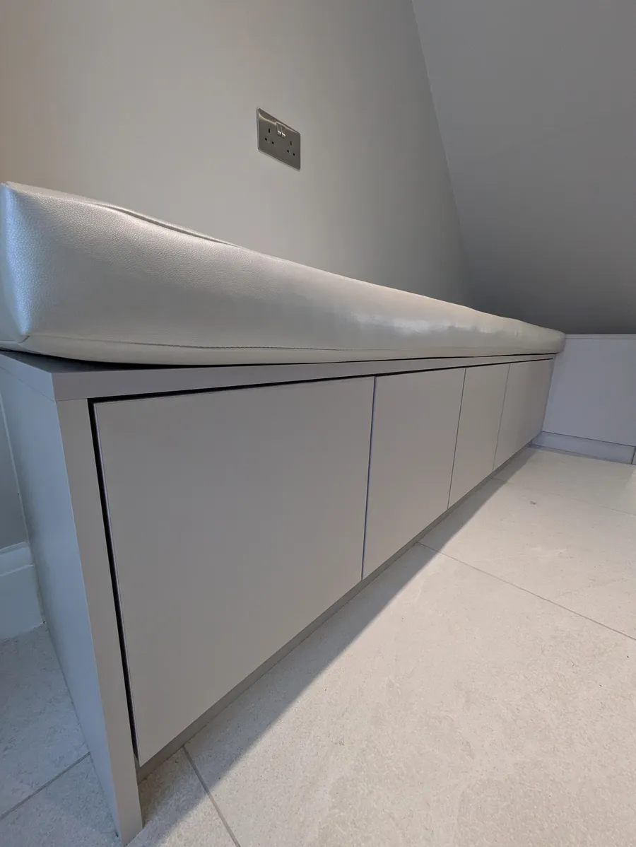 Under stairs seating