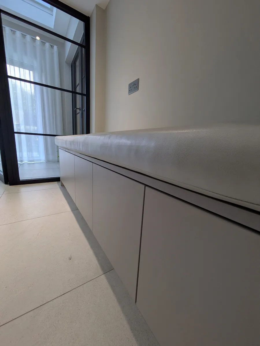 Under stairs seating