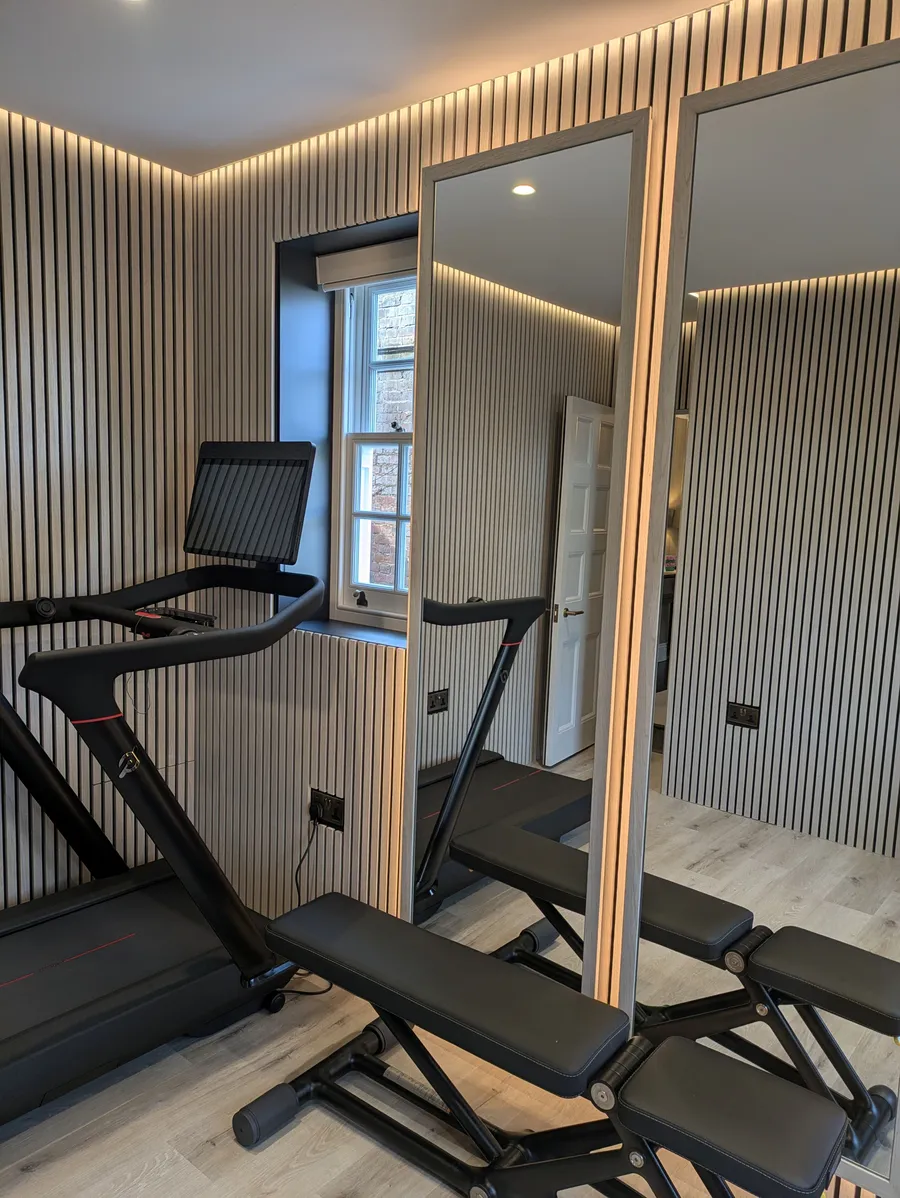 Gym joinery, St John's Wood