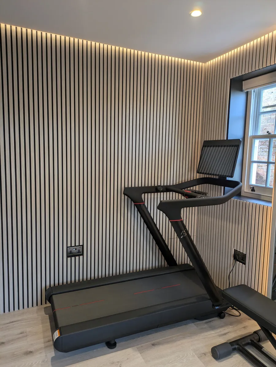 Gym joinery, St John's Wood