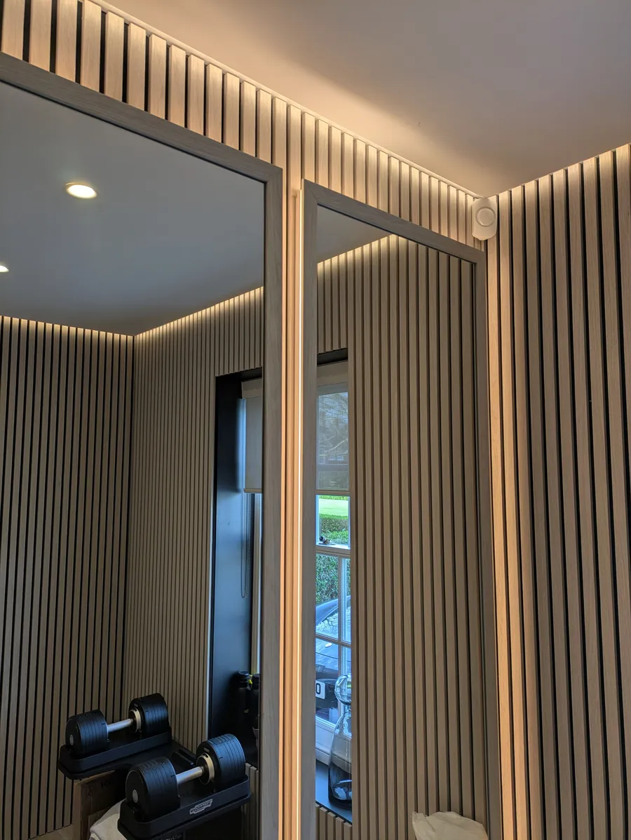 Gym joinery, St John's Wood