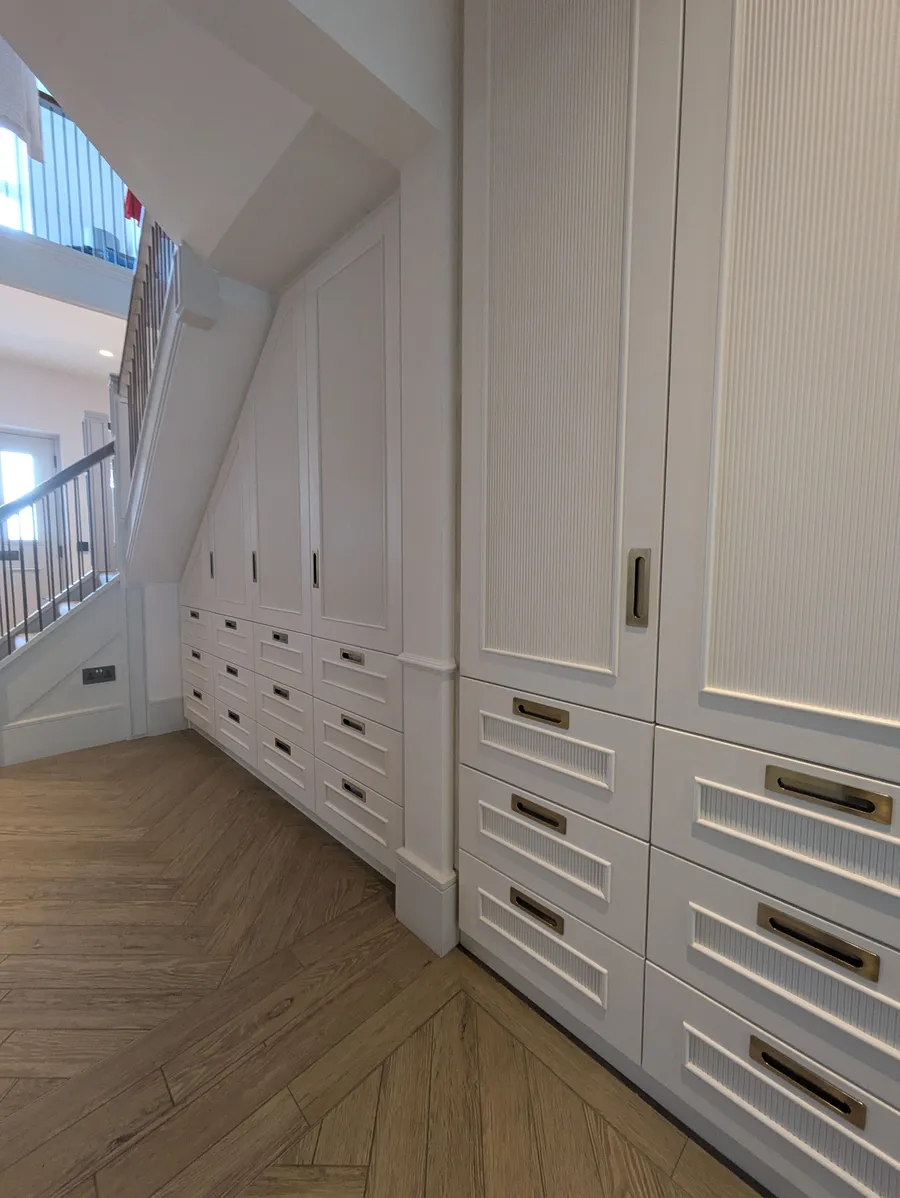 Under stairs dresser
